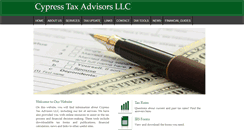 Desktop Screenshot of cypresstax.com